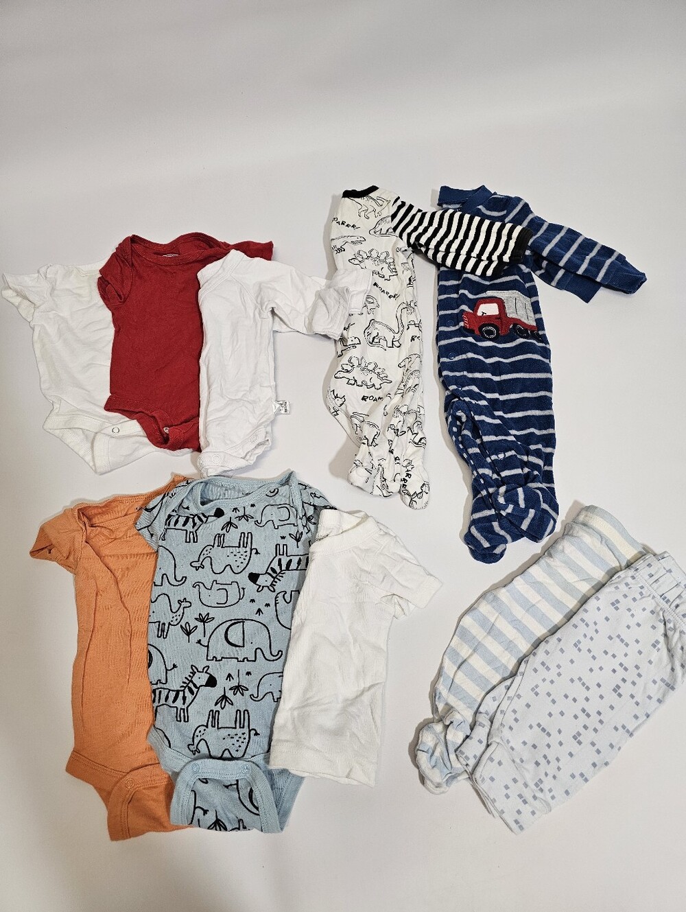 0-3m Baby Boy 10pc Bundle Lot